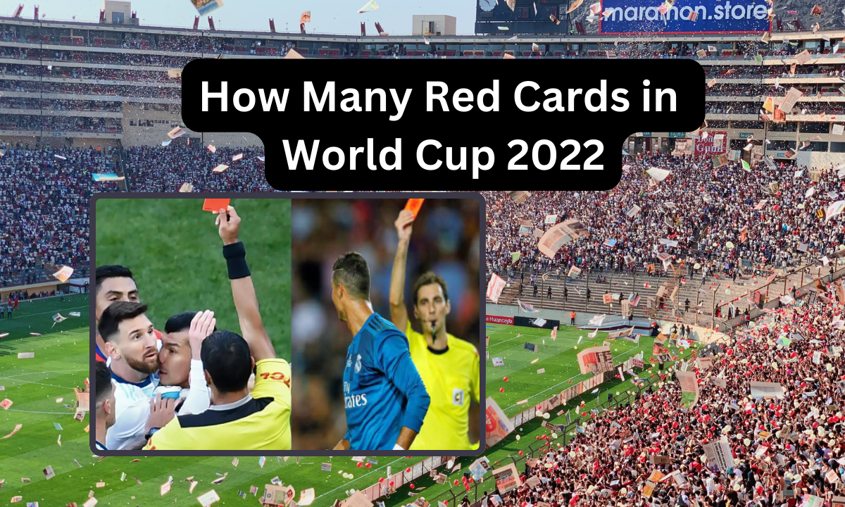 how many red cards in world cup 2022