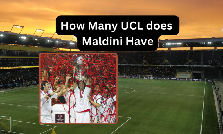how many ucl does maldini have